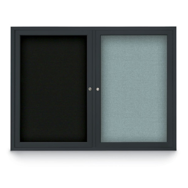 Corkboard, Buff/Bronze, 72" X36"